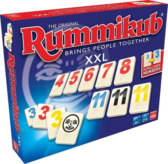 Goliath Rummikub The Original XXL - Bordspel - Gezelschapsspel 1 Goliath Rummikub The Original XXL - Bordspel - Gezelschapsspel