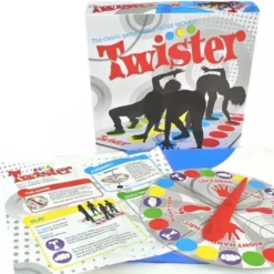 Merkloos Twister Spel - Behendigheidsspel - Kinderen En Volwassenen - Twister - 2-4 Personen - Familiespel -Spellen-voor-volwassenen Verkoop 550x539 8