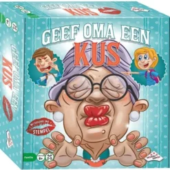 Identity Games Geef Oma Een Kus - Kinderspel -Spellen-voor-volwassenen Verkoop 550x540 13