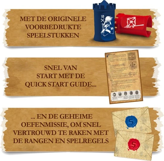 Jumbo Stratego Original - Bordspel 10 Jumbo Stratego Original - Bordspel - Afbeelding 10