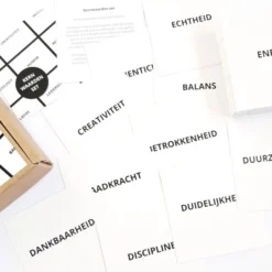 Liefsoppapier.nl Kernwaarden Set - Waarden Spel - Coachtool - Werkvorm - Liefs Op Papier -Spellen-voor-volwassenen Verkoop 550x541 8