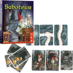 999 Games Saboteur Basisspel Kaartspel -Spellen-voor-volwassenen Verkoop 550x544 1