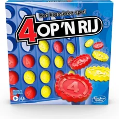 Hasbro Gaming 4 Op 'n Rij - Classic