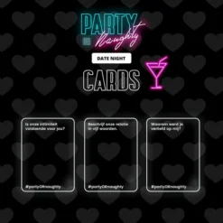 Party Or Naughty Date Night - Het Ultieme Drankspel Voor Koppels | Partyspel -Spellen-voor-volwassenen Verkoop 550x548 22