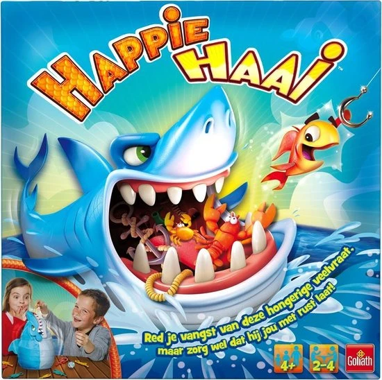 Goliath Happie Haai - Actiespel - Kinderspel 4 Goliath Happie Haai - Actiespel - Kinderspel - Afbeelding 4