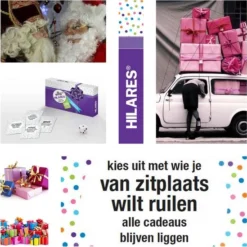 Hilares - Hilarisch Cadeau Spel - Pakjesspel - Sinterklaasspel - Nederlandstalig 13 Hilares - Hilarisch Cadeau Spel - Pakjesspel - Sinterklaasspel - Nederlandstalig -Spellen-voor-volwassenen Verkoop 550x549 2