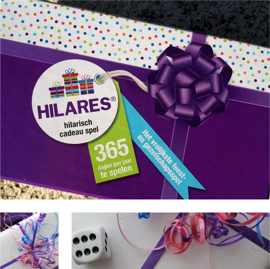 Hilares - Hilarisch Cadeau Spel - Pakjesspel - Sinterklaasspel - Nederlandstalig 6 Hilares - Hilarisch Cadeau Spel - Pakjesspel - Sinterklaasspel - Nederlandstalig - Afbeelding 6