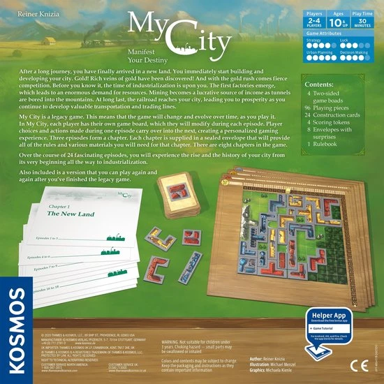 999 Games My City Bordspel 5 999 Games My City Bordspel - Afbeelding 5