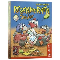 999 Games Regenwormen Junior (A13) Dobbelspel -Spellen-voor-volwassenen Verkoop 550x550 177