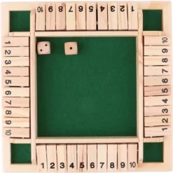 Allernieuwste Shut The Box - Dobbelspel - 1 - 4 Spelers - Houten Bordspel - Drankspel - Denkspel - Gezelschapsspel Voor Volwassenen En Kinderen -Spellen-voor-volwassenen Verkoop 550x550 226
