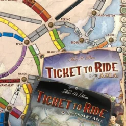 Days Of Wonder Ticket To Ride Asia - Uitbreiding - Bordspel -Spellen-voor-volwassenen Verkoop 550x550 237