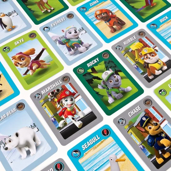 PAW Patrol - Pup - Bordspel - HedBanz Junior - Vragenspel - Nederlands-Frans Editie 5 PAW Patrol - Pup - Bordspel - HedBanz Junior - Vragenspel - Nederlands-Frans Editie - Afbeelding 5