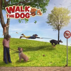 SmartGames - Walk The Dog - Puzzel - 80 Opdrachten - Logica En Ruimtelijk Inzicht -Spellen-voor-volwassenen Verkoop 550x550 305