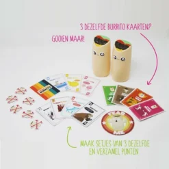 Exploding Kittens Throw Throw Burrito - Nederlandstalig Kaartspel -Spellen-voor-volwassenen Verkoop 550x550 384