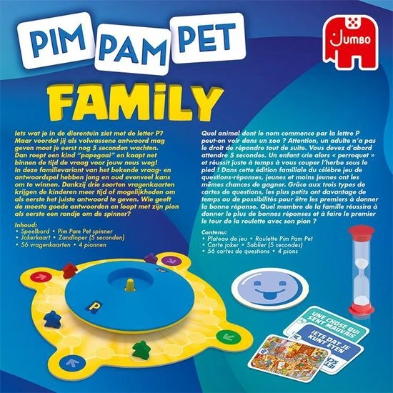 Jumbo Pim Pam Pet Family 6 Jumbo Pim Pam Pet Family - Afbeelding 6