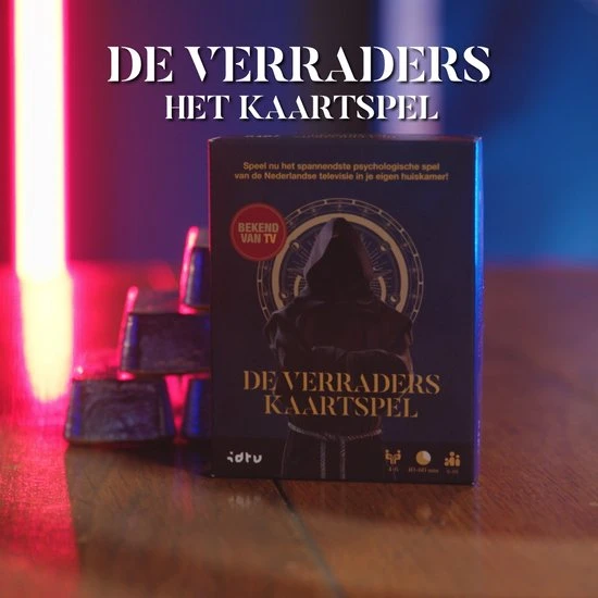 IDTVX De Verraders - Kaartspel 3 IDTVX De Verraders - Kaartspel - Afbeelding 3