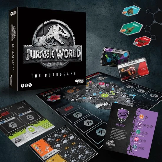Jurassic World: The Boardgame - Bordspel 6 Jurassic World: The Boardgame - Bordspel - Afbeelding 6