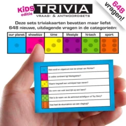 Playtime Trivia Vragen Aanvulset, Vraag En Antwoord - Versie Kids -Spellen-voor-volwassenen Verkoop 550x550 571
