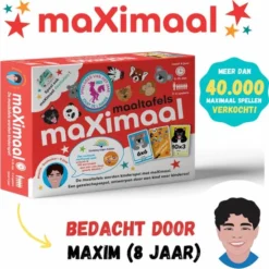 Maximal MaXimaal Maaltafels Keersommen - Educatief Speelgoed - Rekenen, Tafels En Delen Wordt Kinderspel 23 Maximal MaXimaal Maaltafels Keersommen - Educatief Speelgoed - Rekenen, Tafels En Delen Wordt Kinderspel -Spellen-voor-volwassenen Verkoop 550x550 60