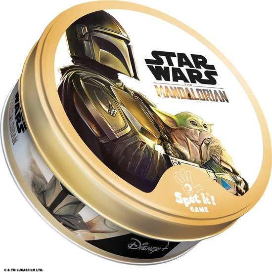 Zygomatic Board Game Studio Dobble Star Wars The Mandalorian - Kaartspel 3 Zygomatic Board Game Studio Dobble Star Wars The Mandalorian - Kaartspel - Afbeelding 3