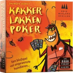 Drie Magiers Spellen Kakkerlakkenpoker