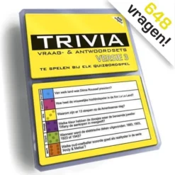 Playtime Trivia Vragen Aanvulset, Vraag En Antwoord - Versie Geel