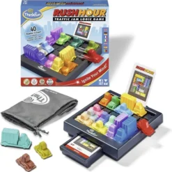 ThinkFun Rush Hour Spel - Breinbreker 17 ThinkFun Rush Hour Spel - Breinbreker -Spellen-voor-volwassenen Verkoop 550x553 4