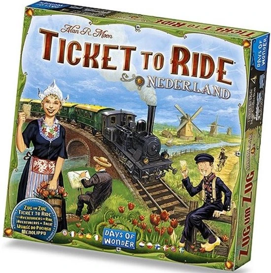 Days Of Wonder Ticket To Ride Nederland - Uitbreiding - Bordspel 7 Days Of Wonder Ticket To Ride Nederland - Uitbreiding - Bordspel - Afbeelding 7