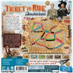 Days Of Wonder Ticket To Ride Amsterdam - Bordspel -Spellen-voor-volwassenen Verkoop 550x555 3