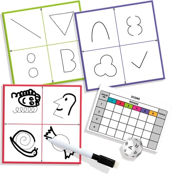 Jumbo Party & Co Sketch - Partyspel - Bordspel 4 Jumbo Party & Co Sketch - Partyspel - Bordspel - Afbeelding 4