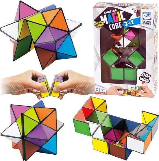 Clown Games Clown Magic Cube 2-in-1 4 Clown Games Clown Magic Cube 2-in-1 - Afbeelding 4