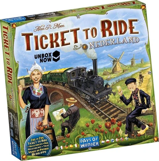 Days Of Wonder Ticket To Ride Nederland - Uitbreiding - Bordspel 6 Days Of Wonder Ticket To Ride Nederland - Uitbreiding - Bordspel - Afbeelding 6