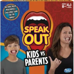 Hasbro Gaming Speak Out Kids Tegen Ouders - Partyspel -Spellen-voor-volwassenen Verkoop 550x560 2