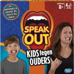 Hasbro Gaming Speak Out Kids Tegen Ouders - Partyspel -Spellen-voor-volwassenen Verkoop 550x561