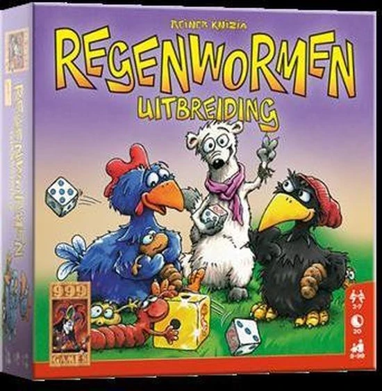999 Games Regenwormen Uitbreiding Dobbelspel 6 999 Games Regenwormen Uitbreiding Dobbelspel - Afbeelding 6