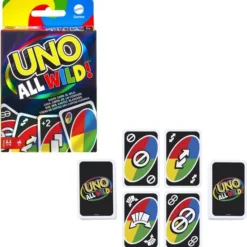 UNO All Wild - Mattel Games - Kaartspel -Spellen-voor-volwassenen Verkoop 550x563 1