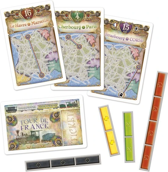 Days Of Wonder Ticket To Ride France & Old West - Uitbreiding - Bordspel 2 Days Of Wonder Ticket To Ride France & Old West - Uitbreiding - Bordspel - Afbeelding 2