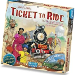 Days Of Wonder Ticket To Ride India & Zwitserland - Uitbreiding - Bordspel -Spellen-voor-volwassenen Verkoop 550x566 6