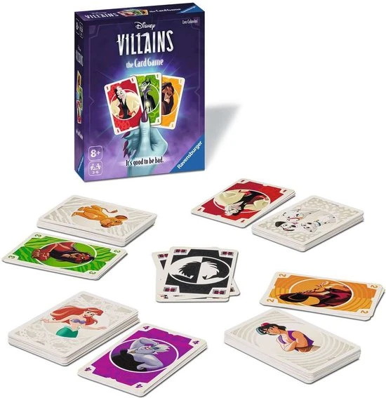 Ravensburger Disney Villains Card Game - Kaartspel 2 Ravensburger Disney Villains Card Game - Kaartspel - Afbeelding 2