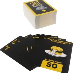 Goliath Shit Happens 18+ - Nederlandstalig Kaartspel - Partyspel -Spellen-voor-volwassenen Verkoop 550x568
