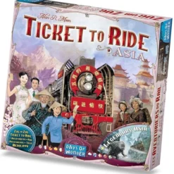 Days Of Wonder Ticket To Ride Asia - Uitbreiding - Bordspel -Spellen-voor-volwassenen Verkoop 550x570 7
