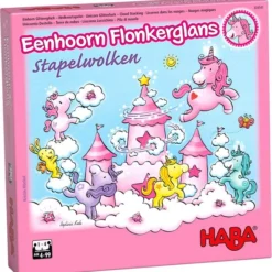 Haba - Haba Stapelspel Eenhoorn Flonkerglans Stapelwolken