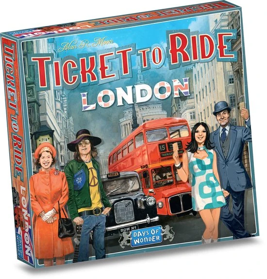 Days Of Wonder Ticket To Ride London - Bordspel 4 Days Of Wonder Ticket To Ride London - Bordspel - Afbeelding 4