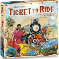 Days Of Wonder Ticket To Ride India & Zwitserland - Uitbreiding - Bordspel -Spellen-voor-volwassenen Verkoop 550x576 11