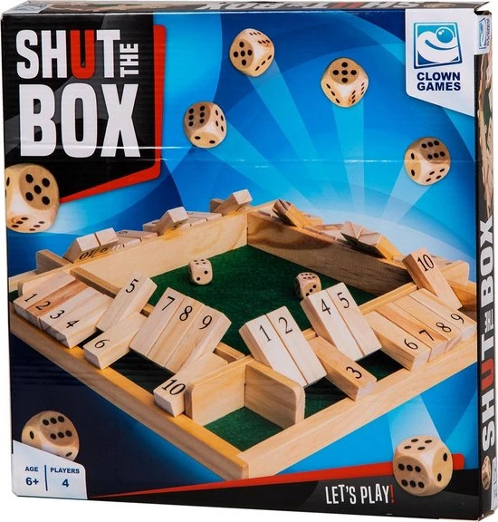 Clown Games Shut The Box 8 Clown Games Shut The Box - Afbeelding 8