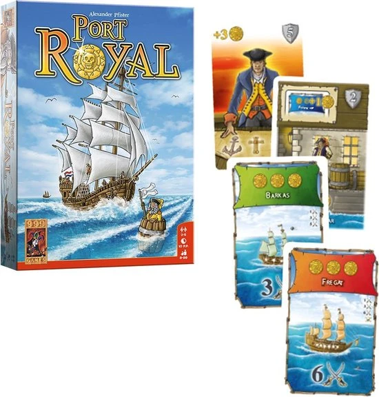 999 Games Port Royal Kaartspel 3 999 Games Port Royal Kaartspel - Afbeelding 3