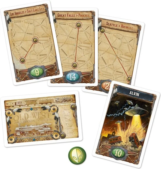Days Of Wonder Ticket To Ride France & Old West - Uitbreiding - Bordspel 3 Days Of Wonder Ticket To Ride France & Old West - Uitbreiding - Bordspel - Afbeelding 3