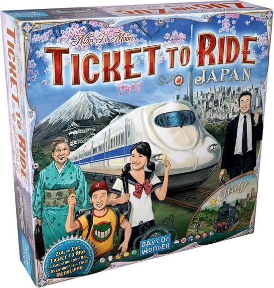Days Of Wonder Ticket To Ride Japan & Italy - Uitbreiding - Bordspel 1 Days Of Wonder Ticket To Ride Japan & Italy - Uitbreiding - Bordspel