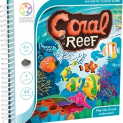 SmartGames - Coral Reef - 48 Opdrachten - Reisspel - Magnetisch Boekje
