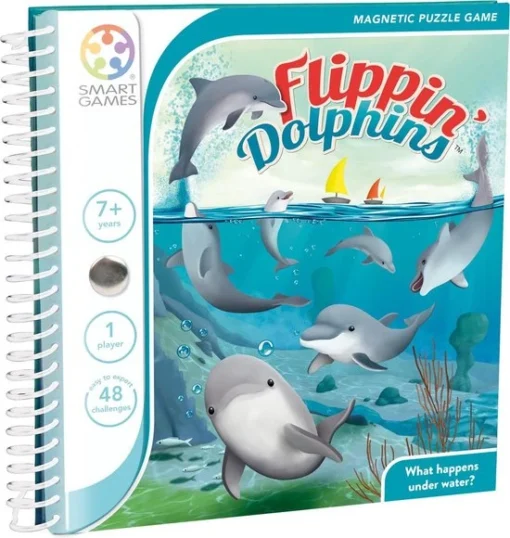 SmartGames - Flippin' Dolphins - Magnetische Breinbreker - 48 Onderwateravonturen -Spellen-voor-volwassenen Verkoop 550x580 12